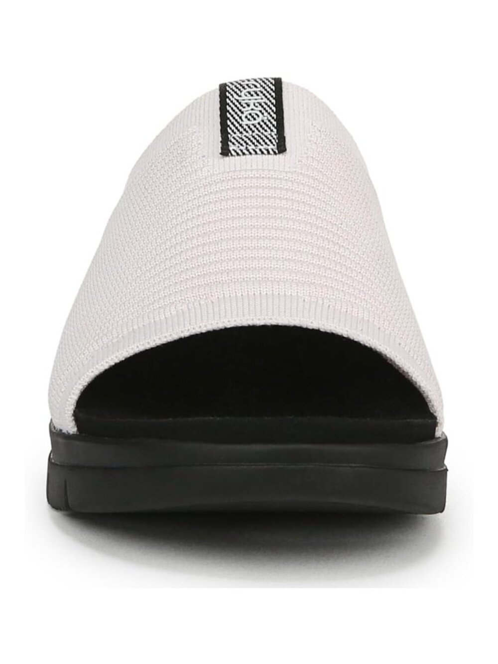 Ryka Ladies Slide Sandals in White and Black